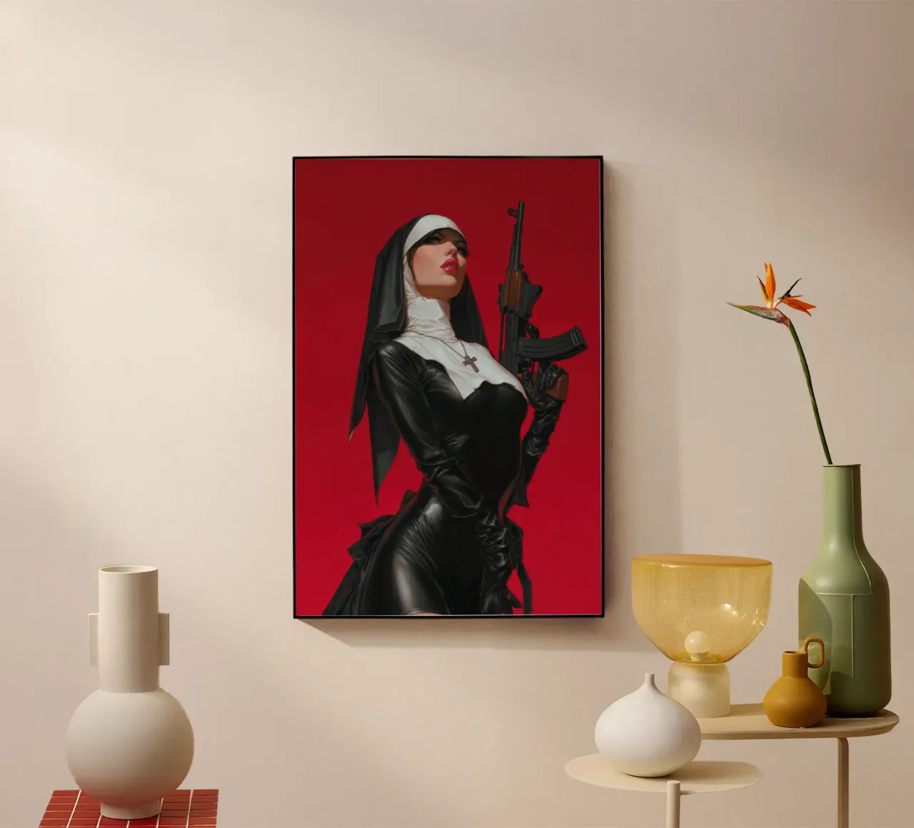 Nun II plexiglass da Art Unleashed