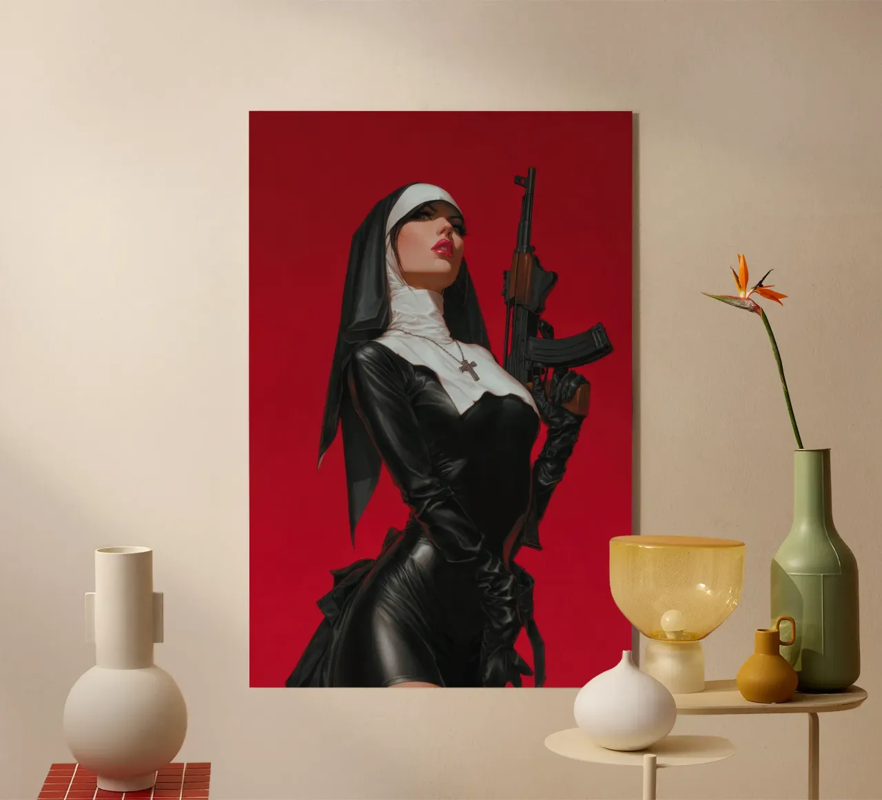 Nun II plexiglass da Art Unleashed