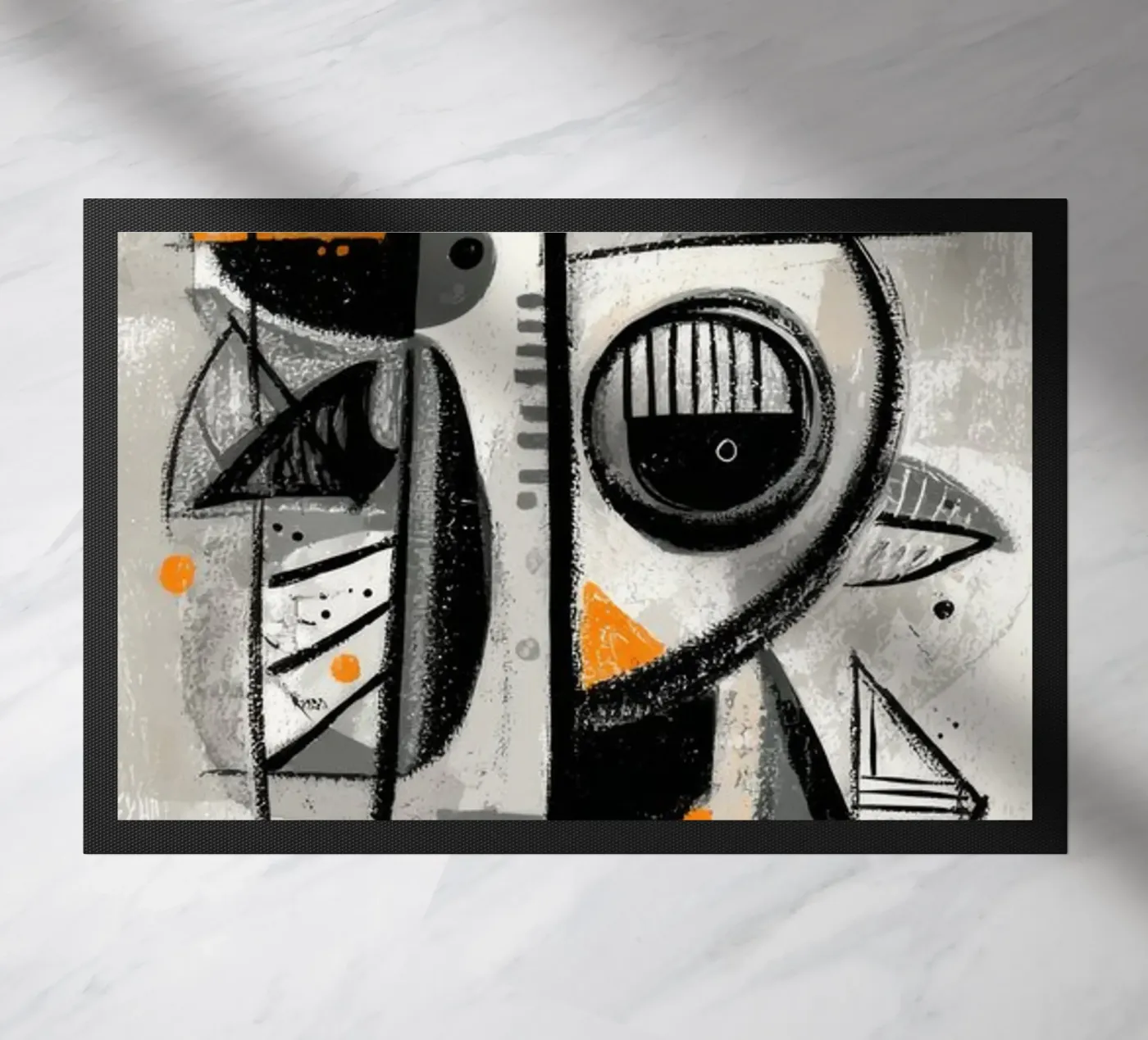 Random I deurmat van Art Unleashed