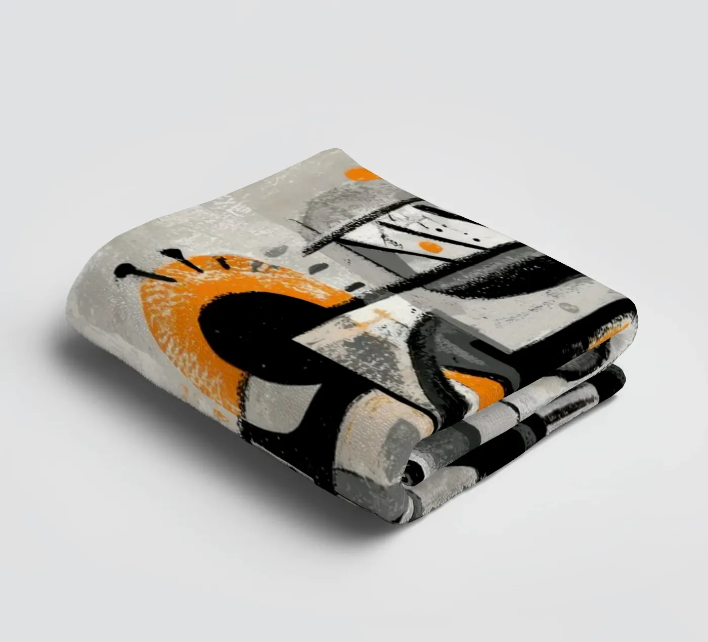 Random I towel by Art Unleashed