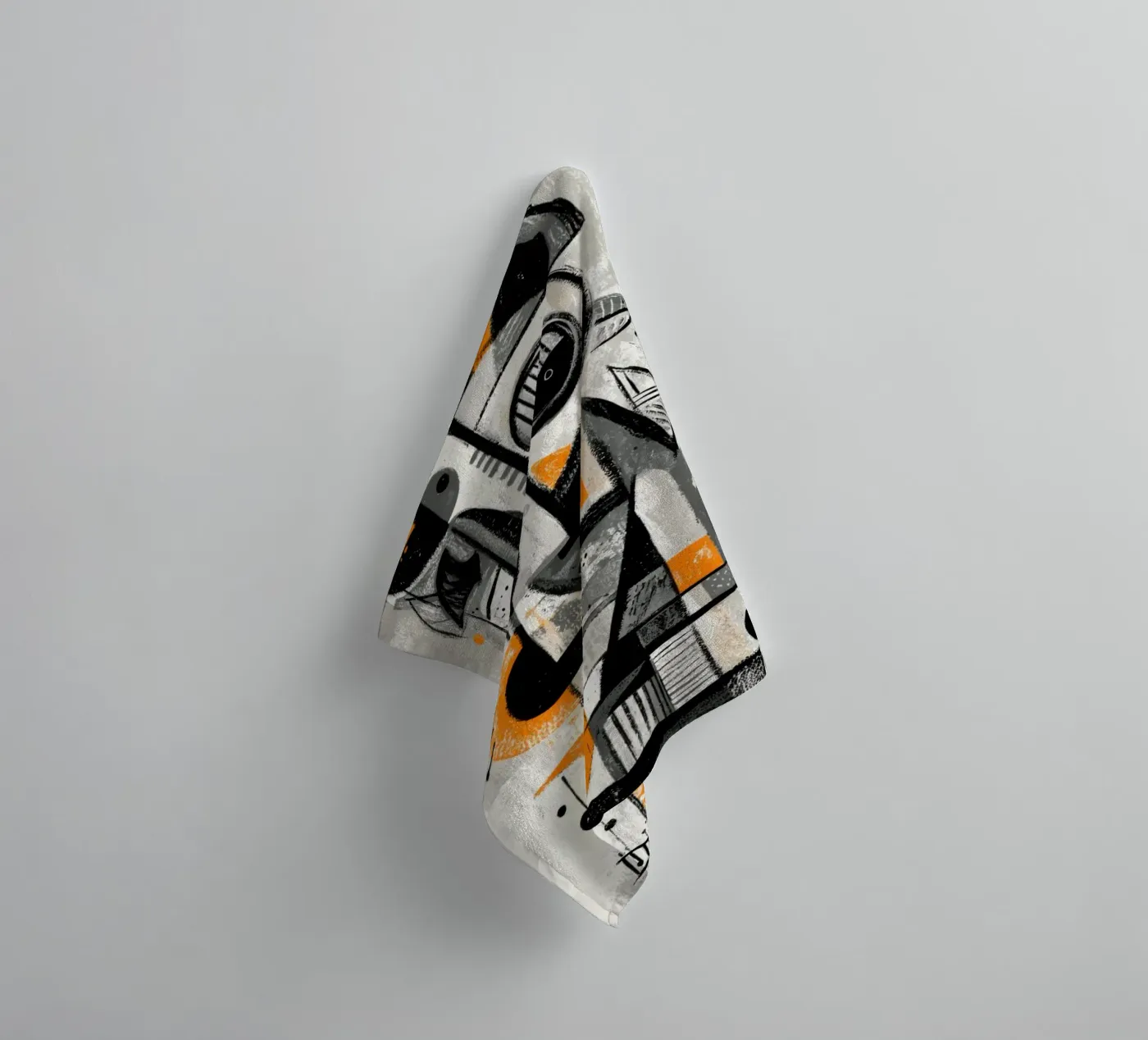 Random I towel by Art Unleashed