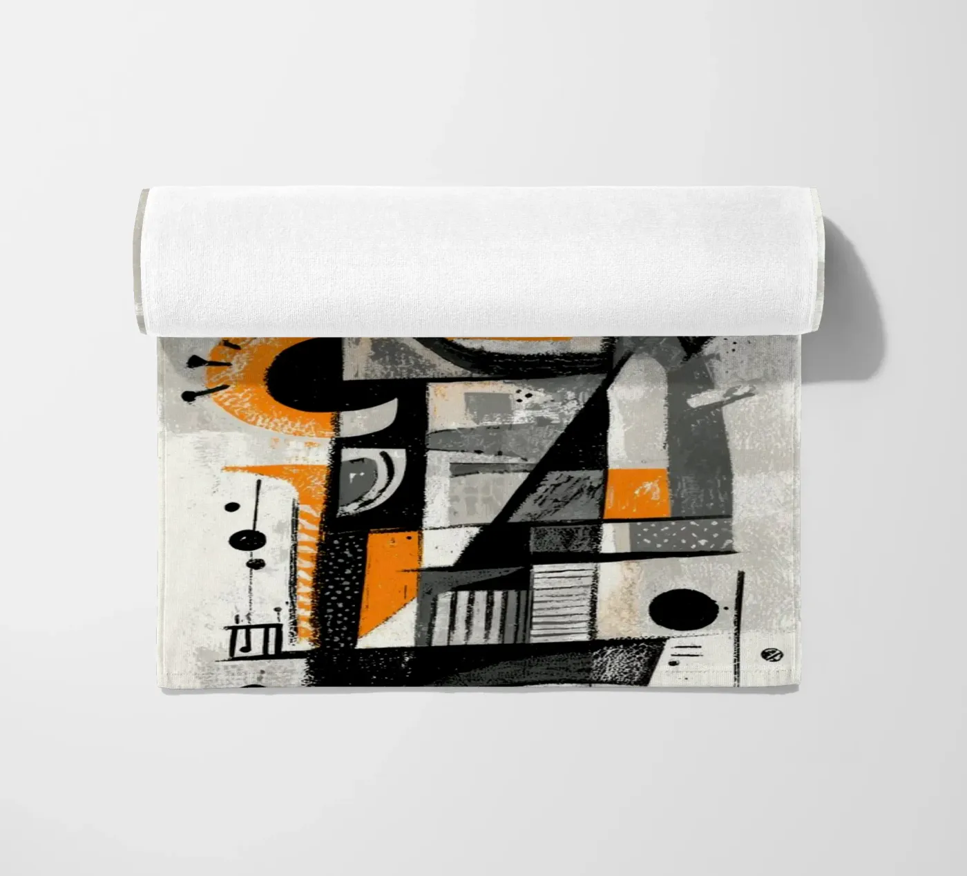 Random I beach towel by Art Unleashed