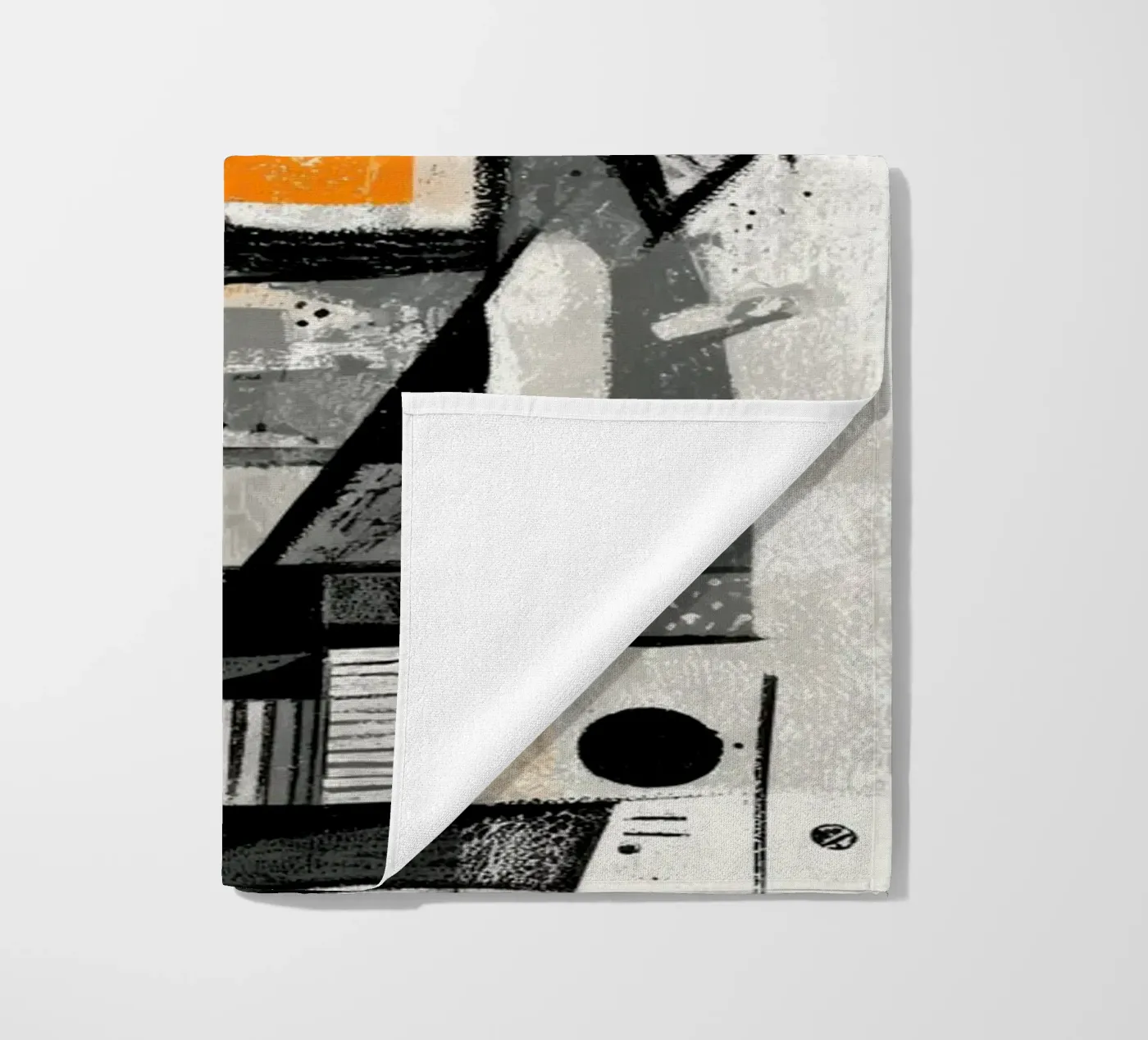 Random I beach towel by Art Unleashed