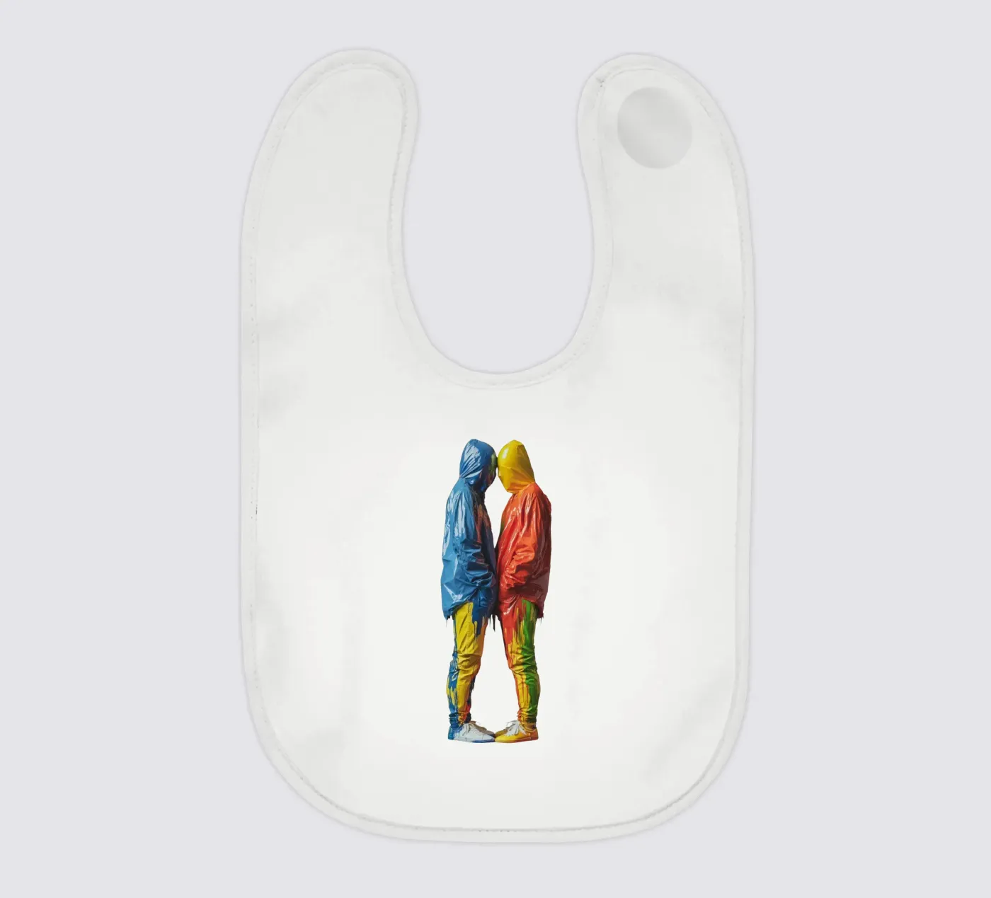 Painted bavoir de Art Unleashed