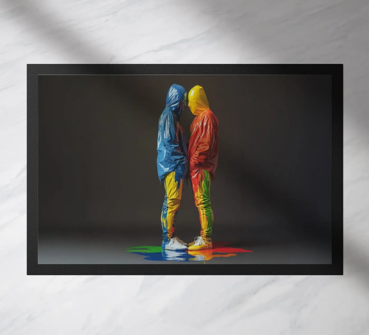 Painted deurmat van Art Unleashed