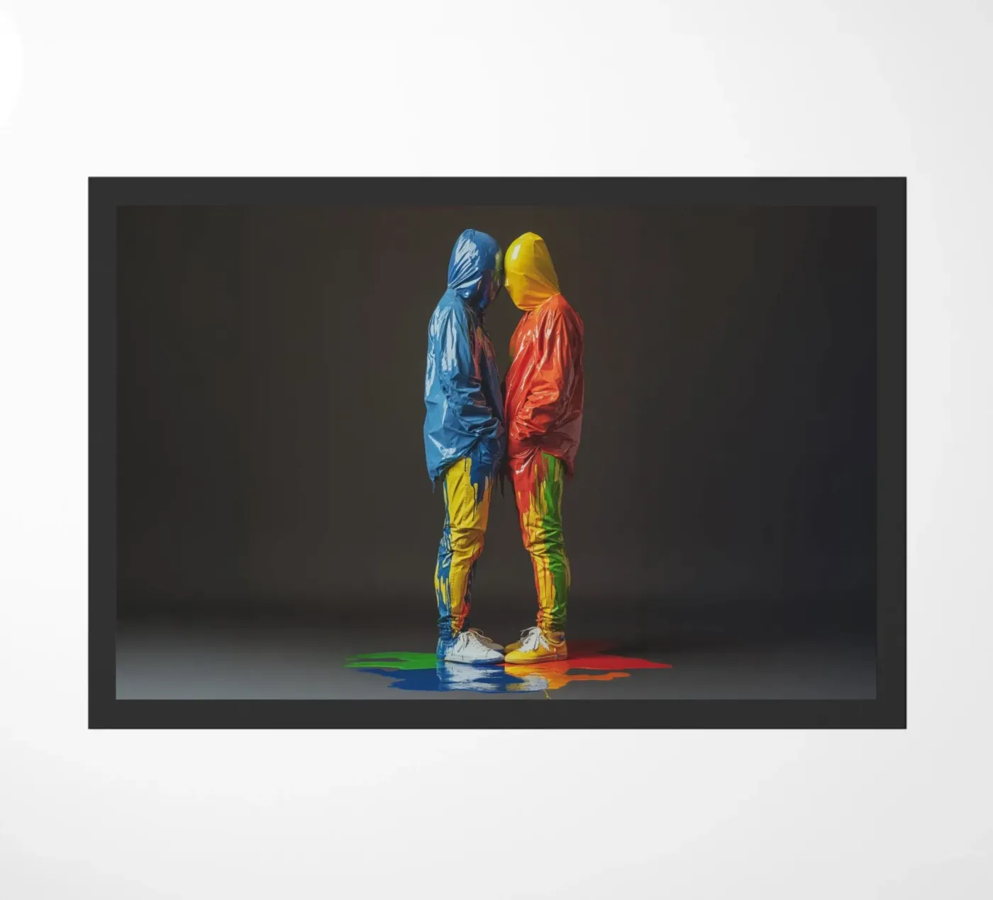 Painted deurmat van Art Unleashed