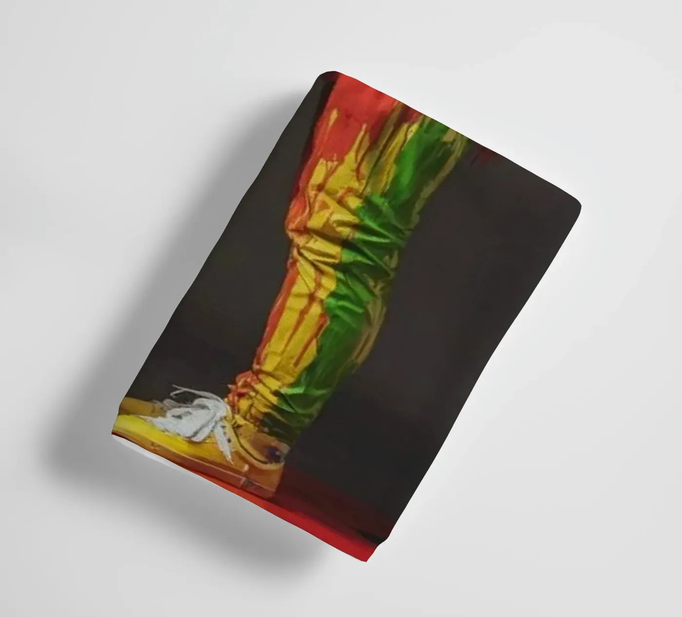 Painted towel by Art Unleashed