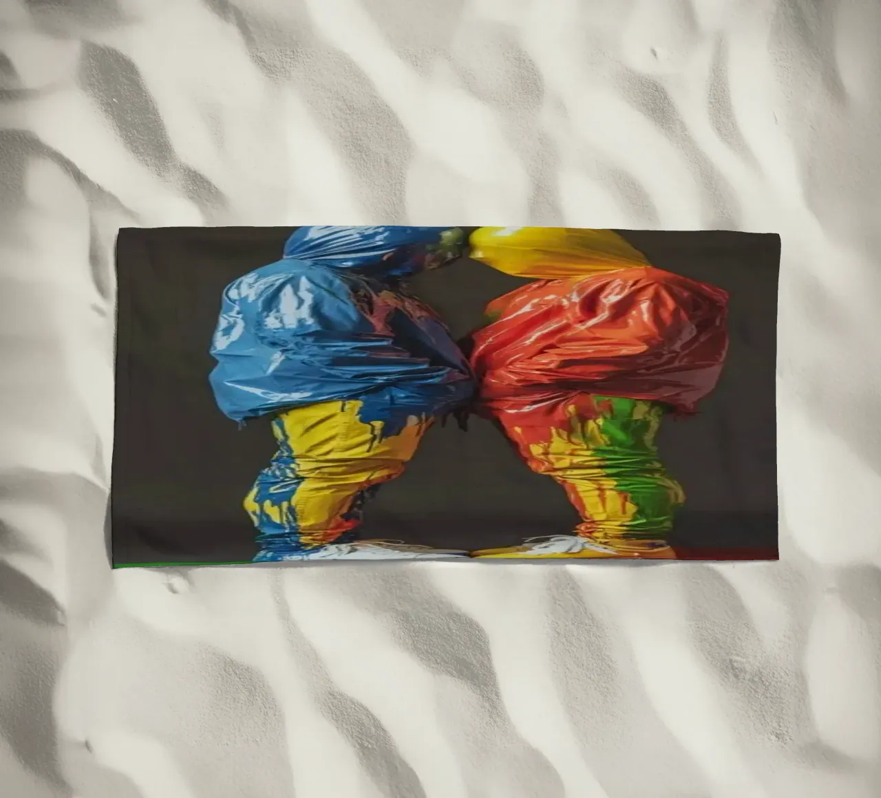 Painted telo mare da Art Unleashed