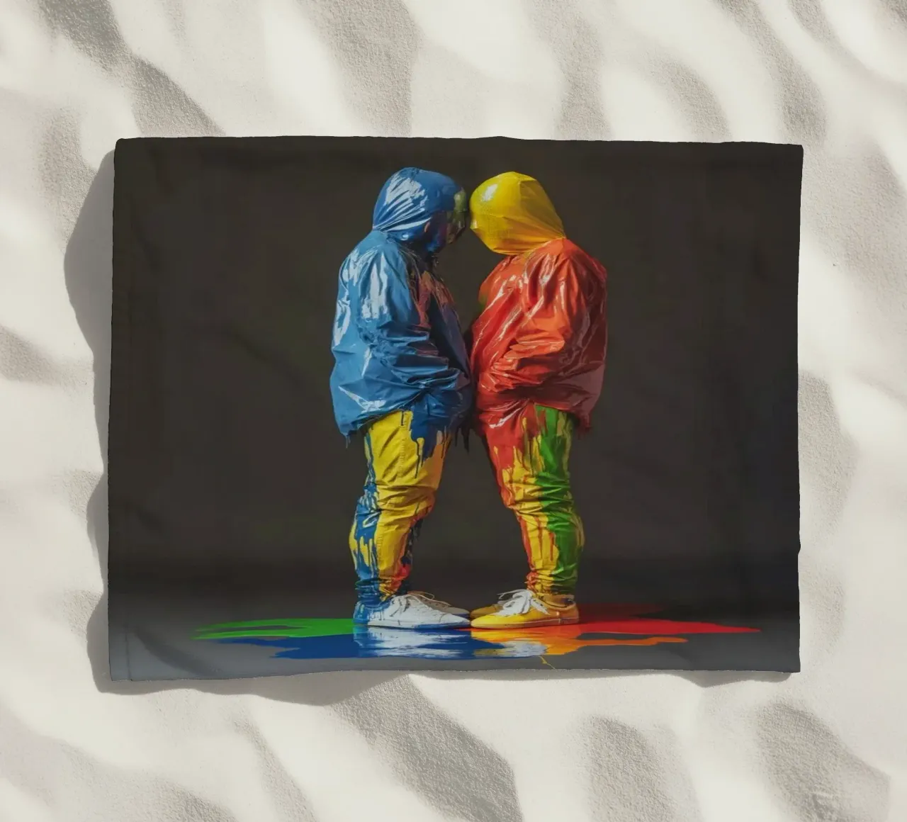 Painted telo mare da Art Unleashed