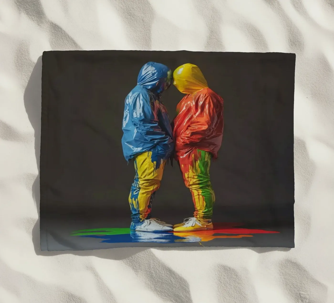 Painted telo mare da Art Unleashed
