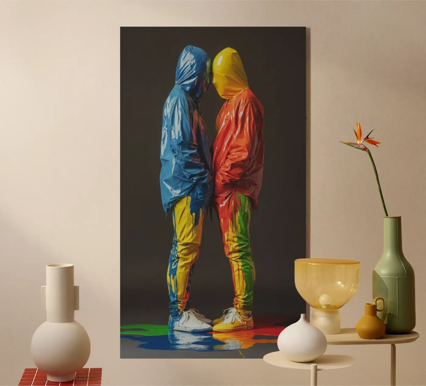 Painted Acryl-Glas von Art Unleashed