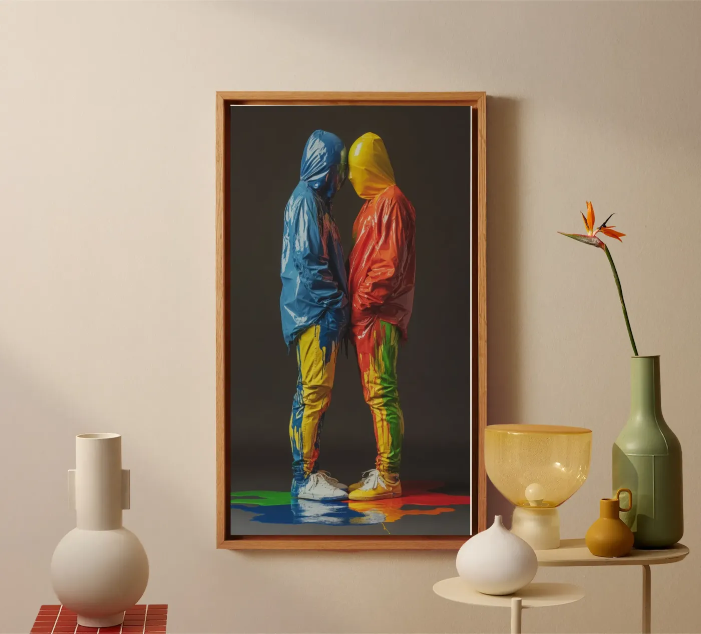 Painted tela da Art Unleashed