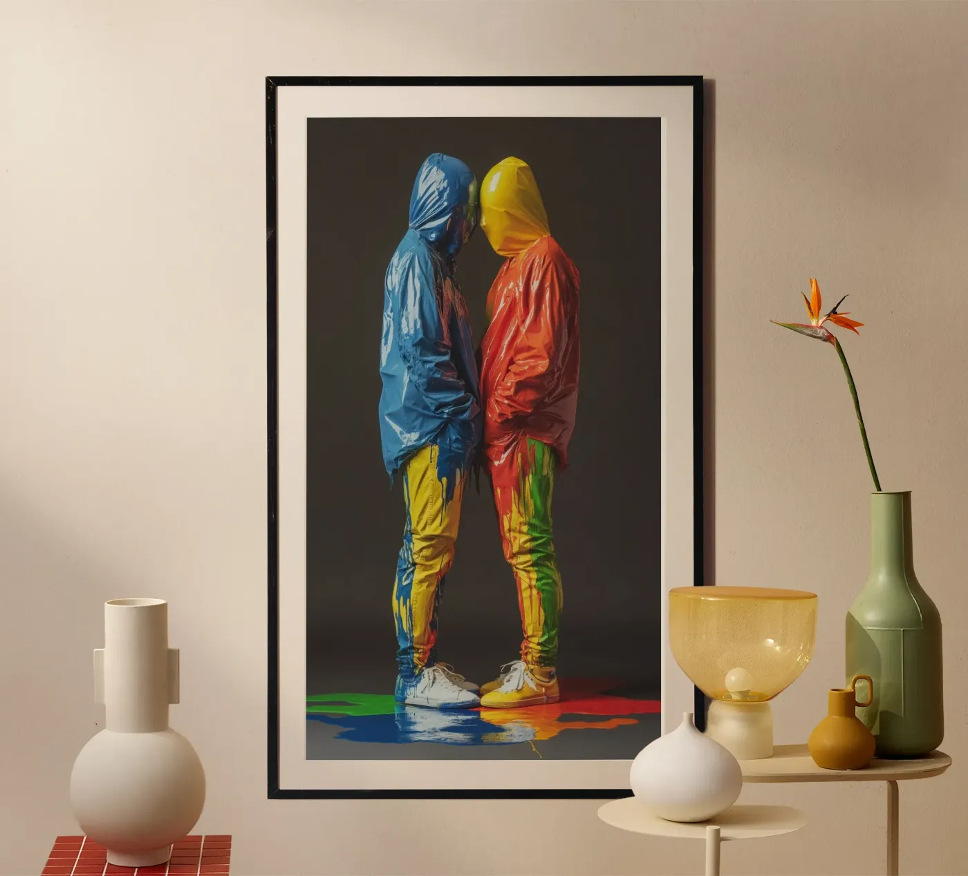 Painted Poster von Art Unleashed