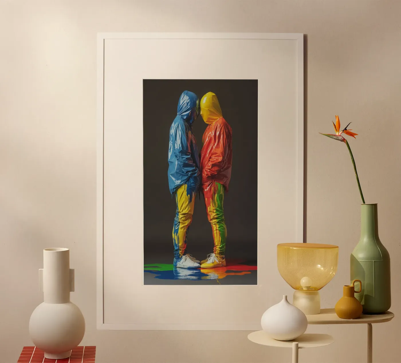 Painted Poster von Art Unleashed