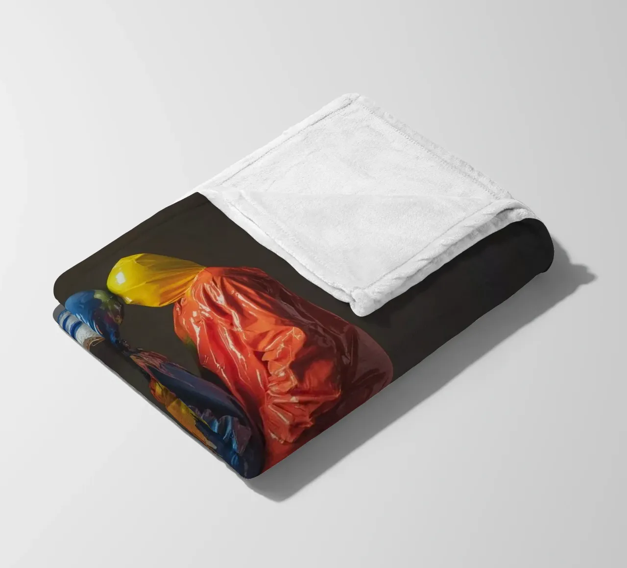 Painted Fleecedecke von Art Unleashed