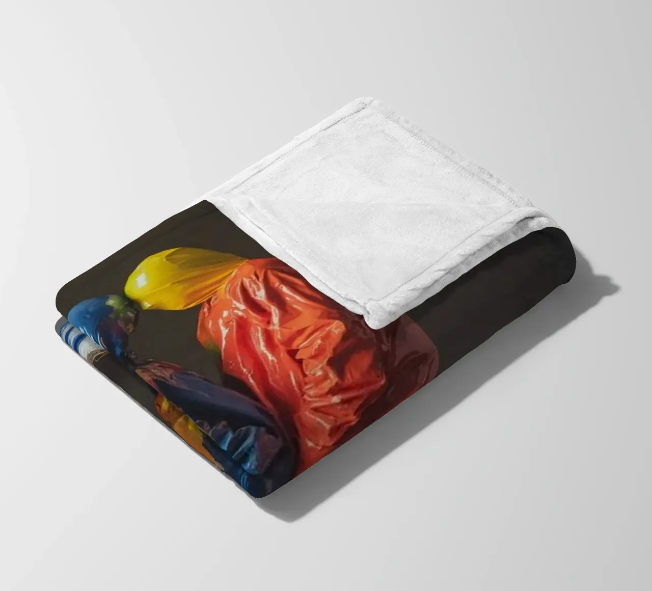 Painted Fleecedecke von Art Unleashed