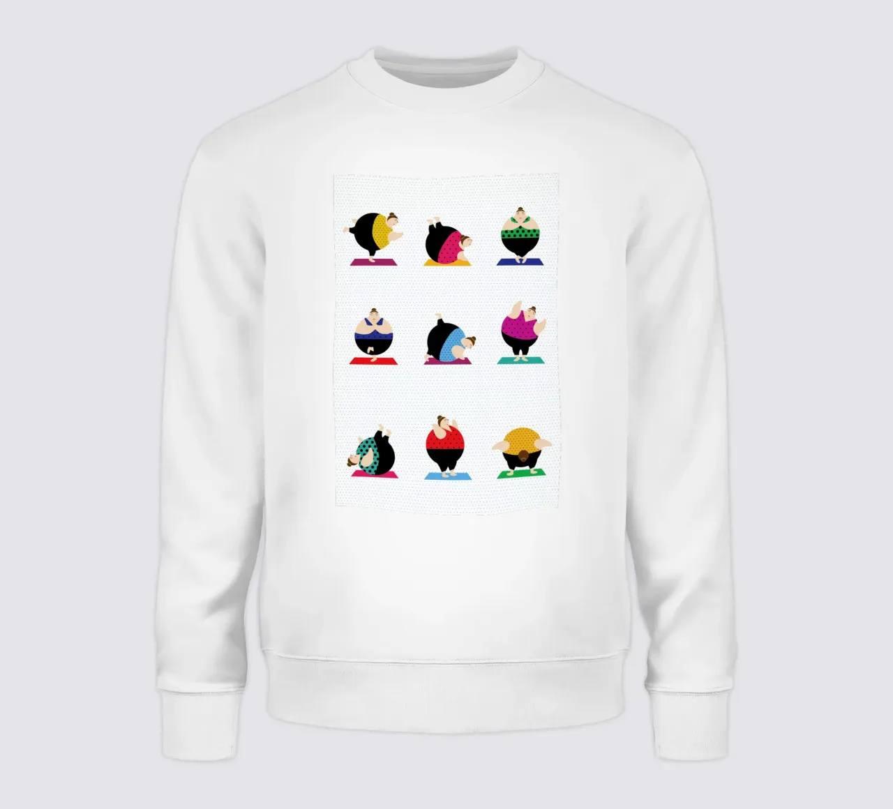 Yoginis Bright 2 felpa da Maria Kritzas