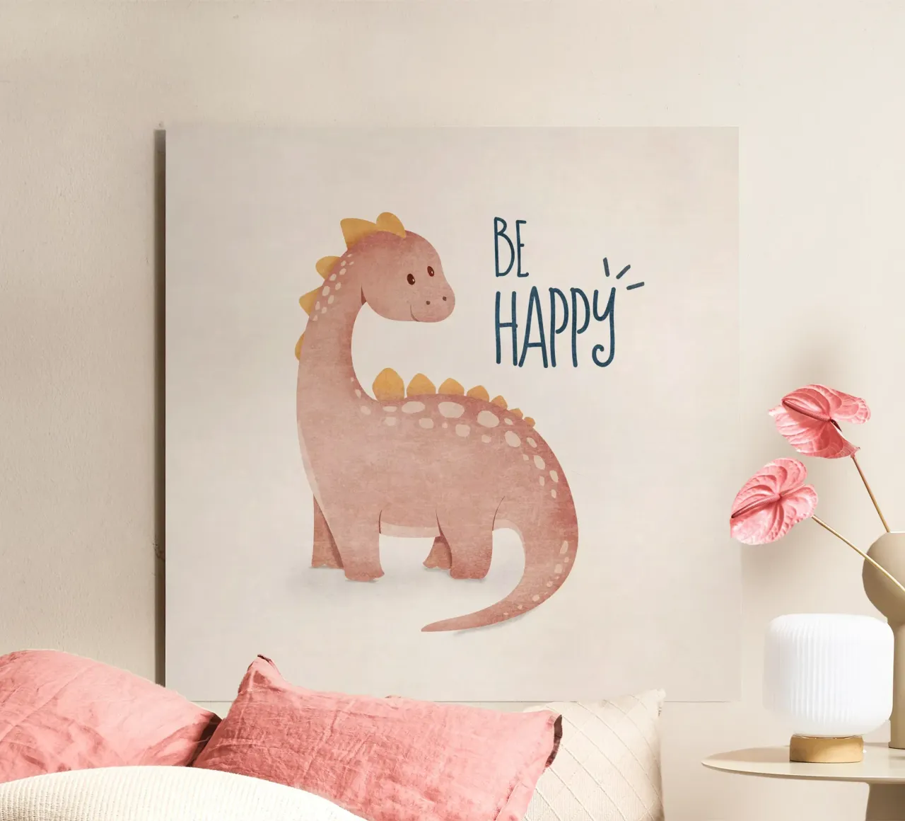 Dino Be Happy alluminio dibond da Emel Tunaboylu