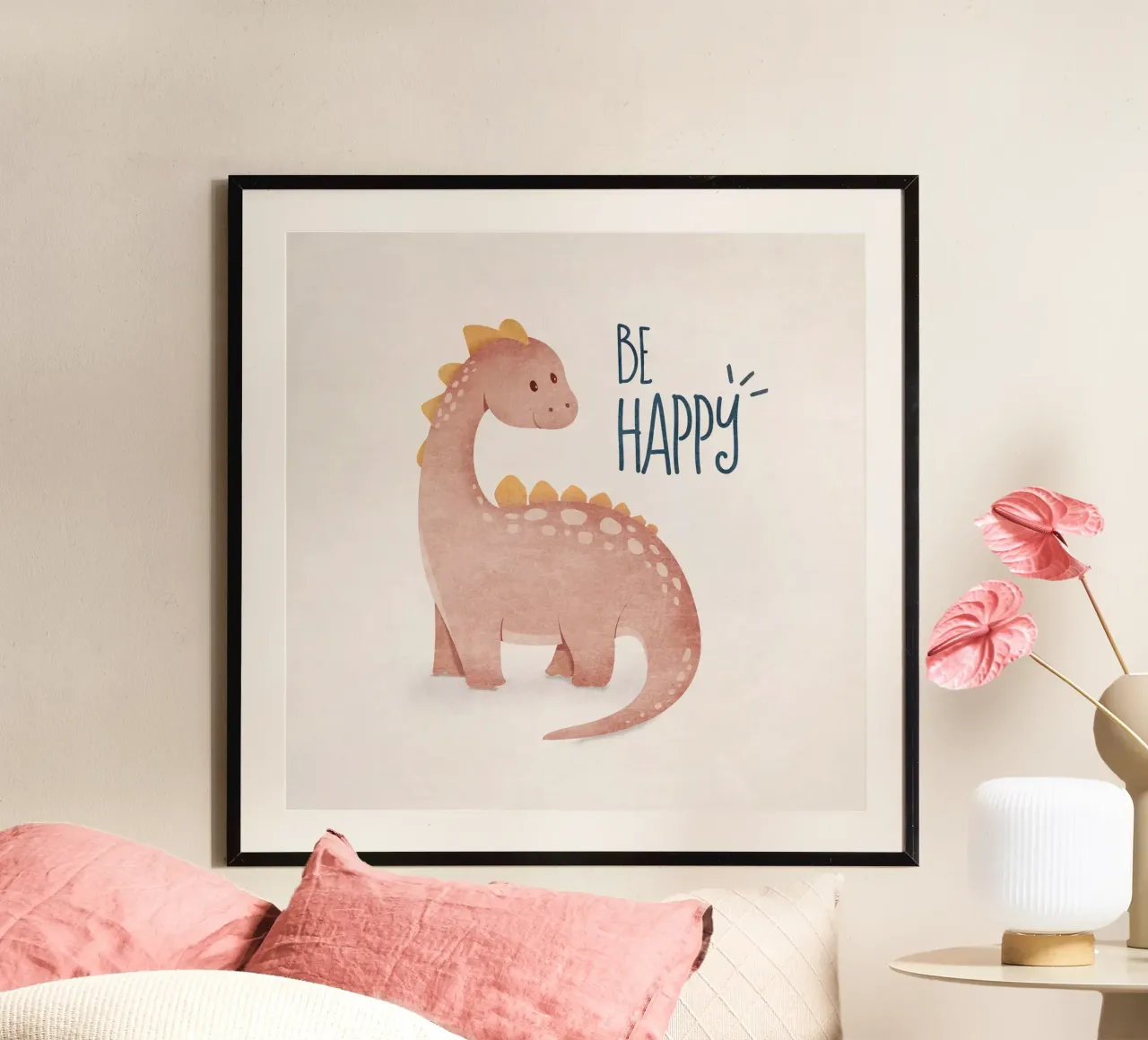 Dino Be Happy carta hahnemühle da Emel Tunaboylu