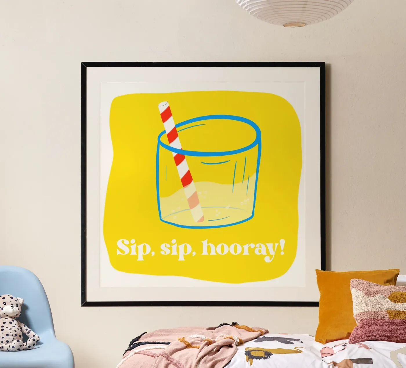 Sip Sip poster da mariescolours