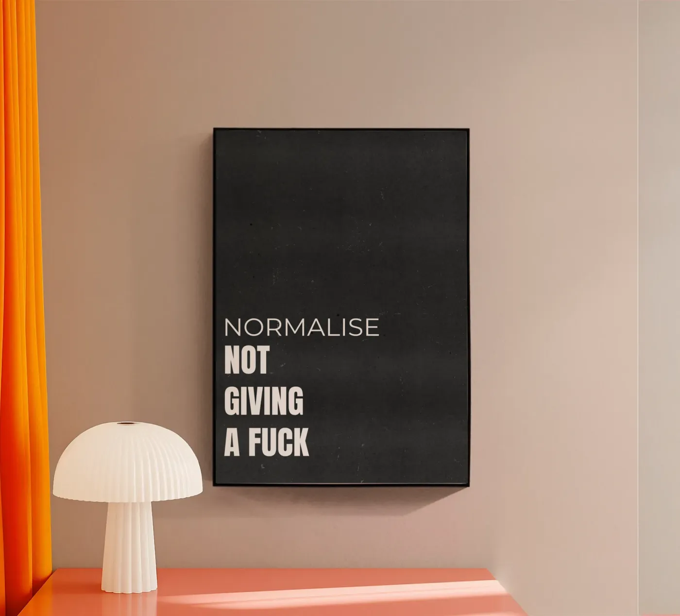 NORMALISE acryl van QuoteFrame