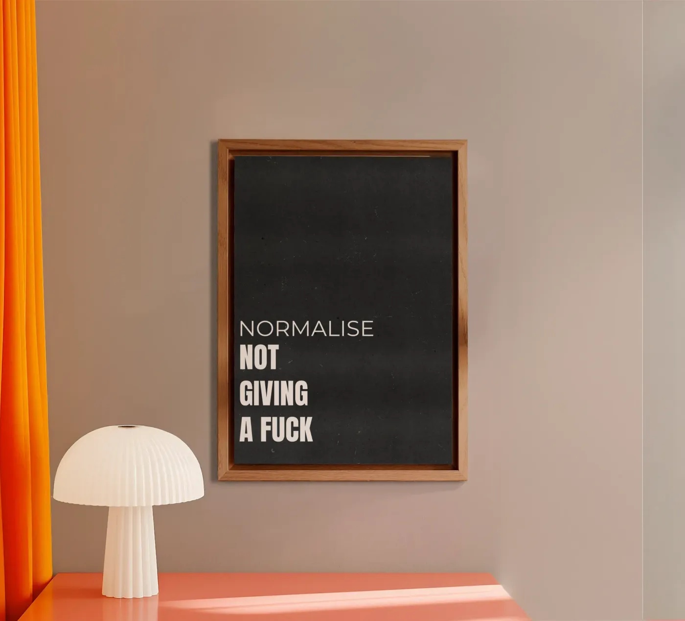 NORMALISE alluminio dibond da QuoteFrame