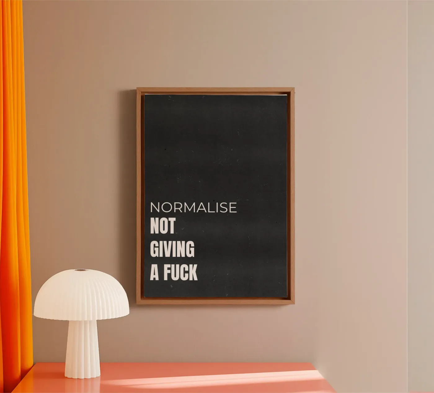 NORMALISE canvas by QuoteFrame