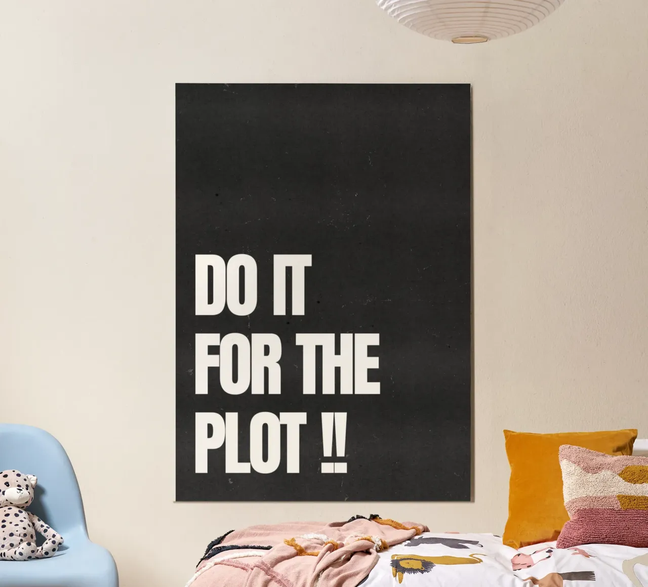 Do it for the plot poster van QuoteFrame