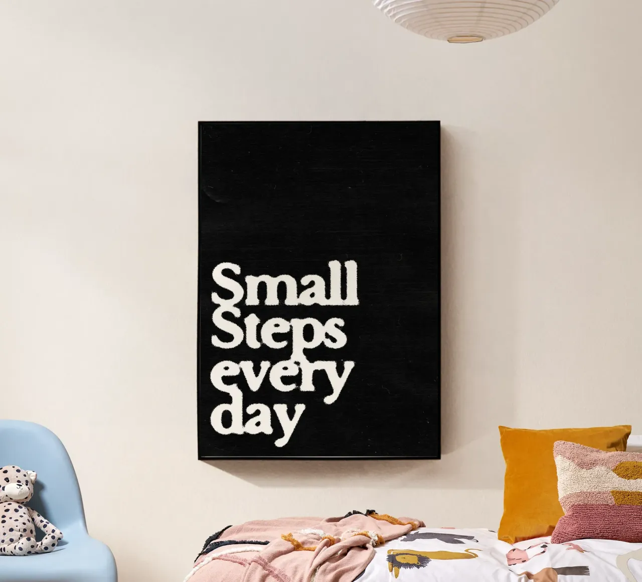 Small Step Acryl-Glas von QuoteFrame