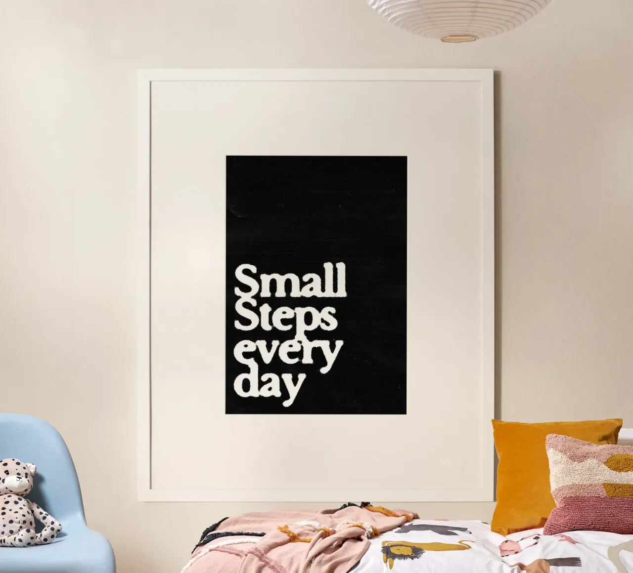 Small Step poster van QuoteFrame