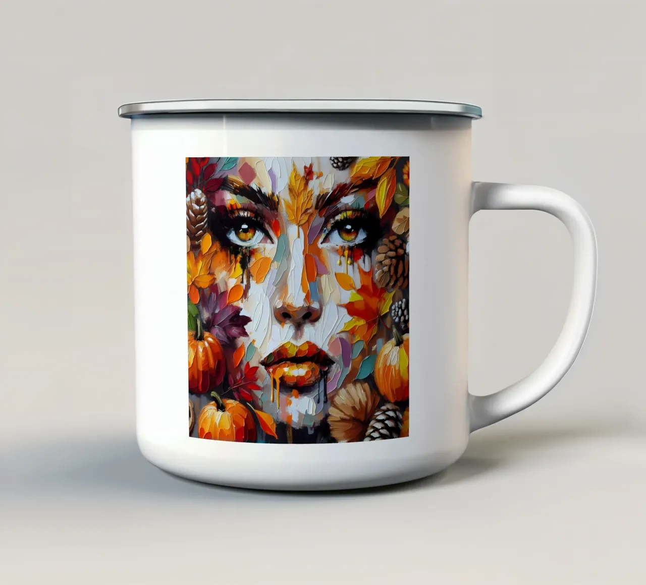 FRUTTI PROIBITI tazza in smalto da ARTOMATIC