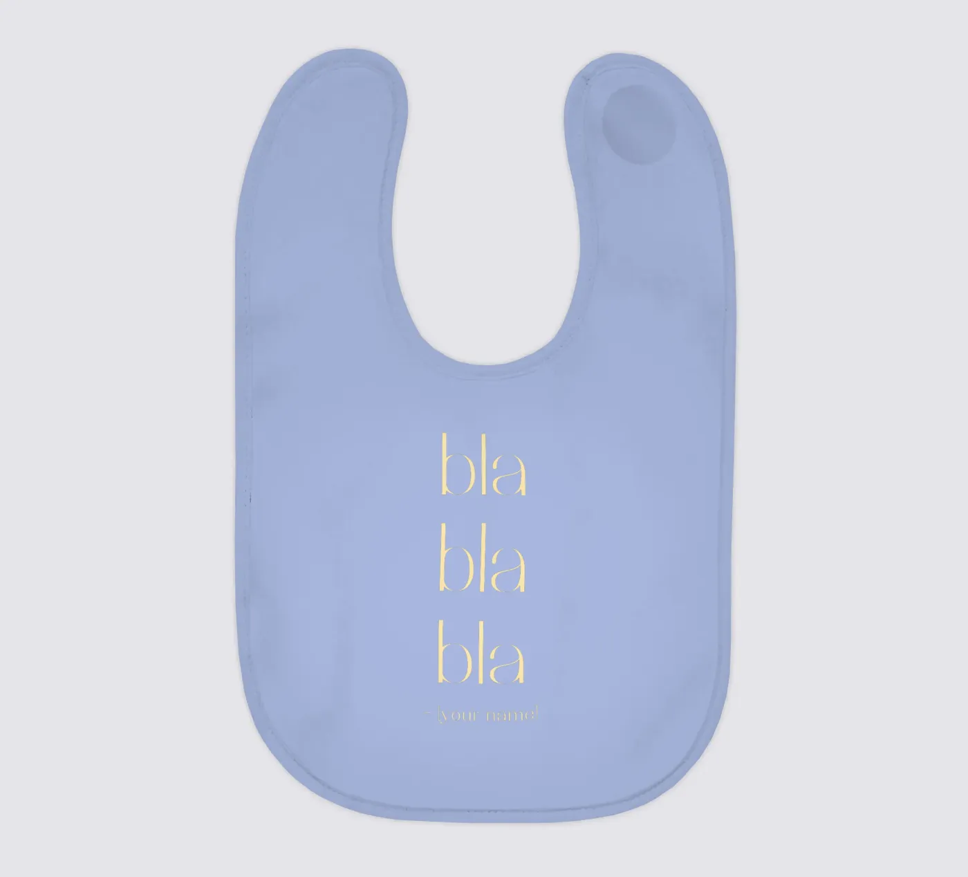 bla bla bla bavaglino da Personalizable Designs