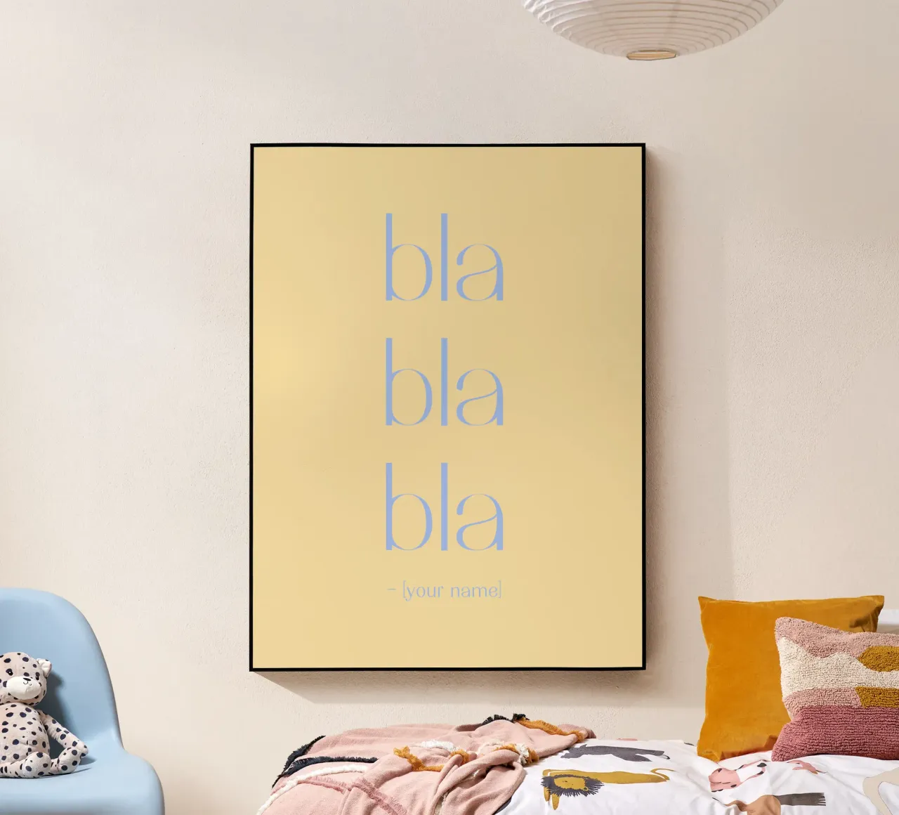 bla bla bla plexiglass da Personalizable Designs