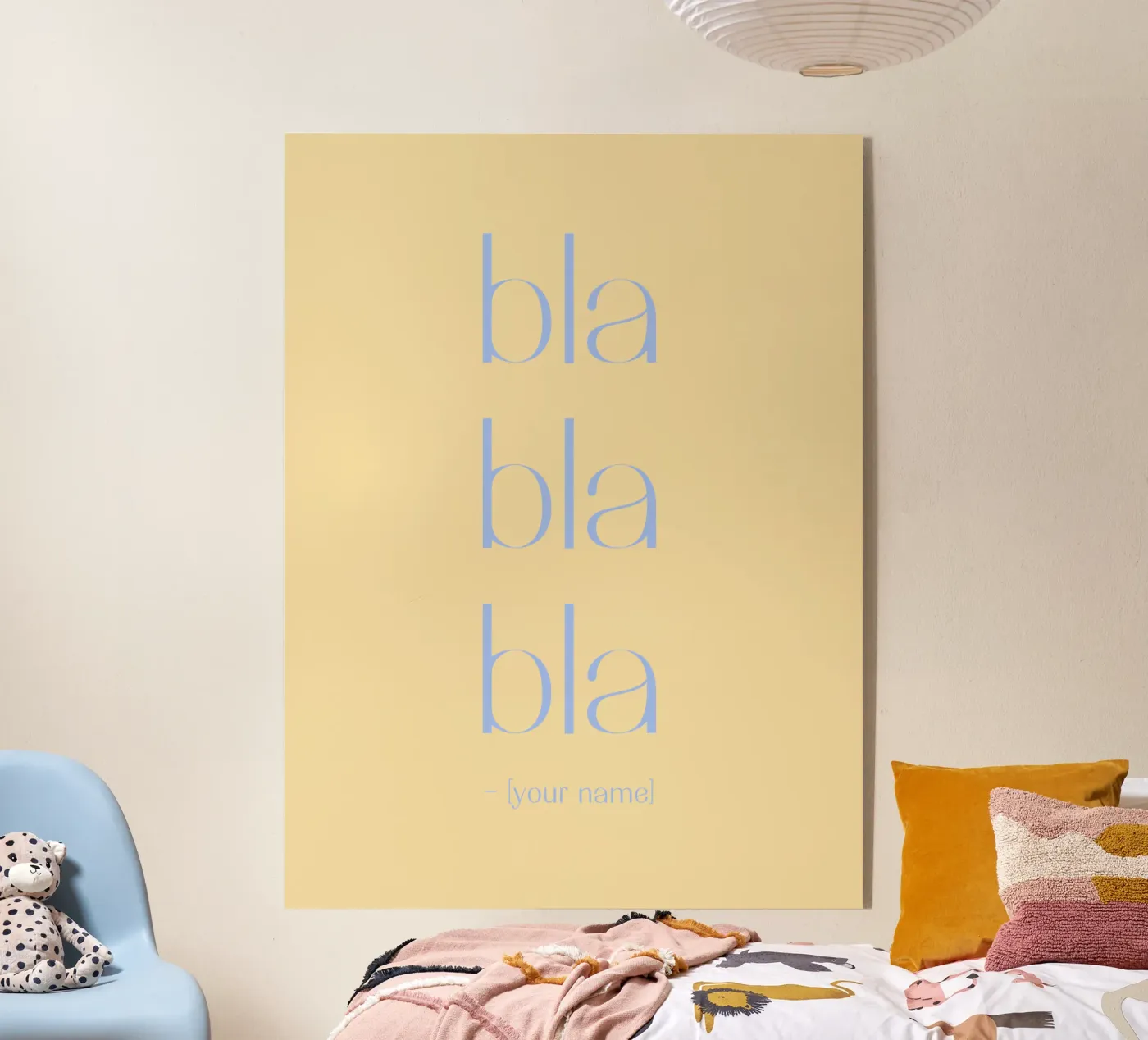 bla bla bla plexiglass da Personalizable Designs