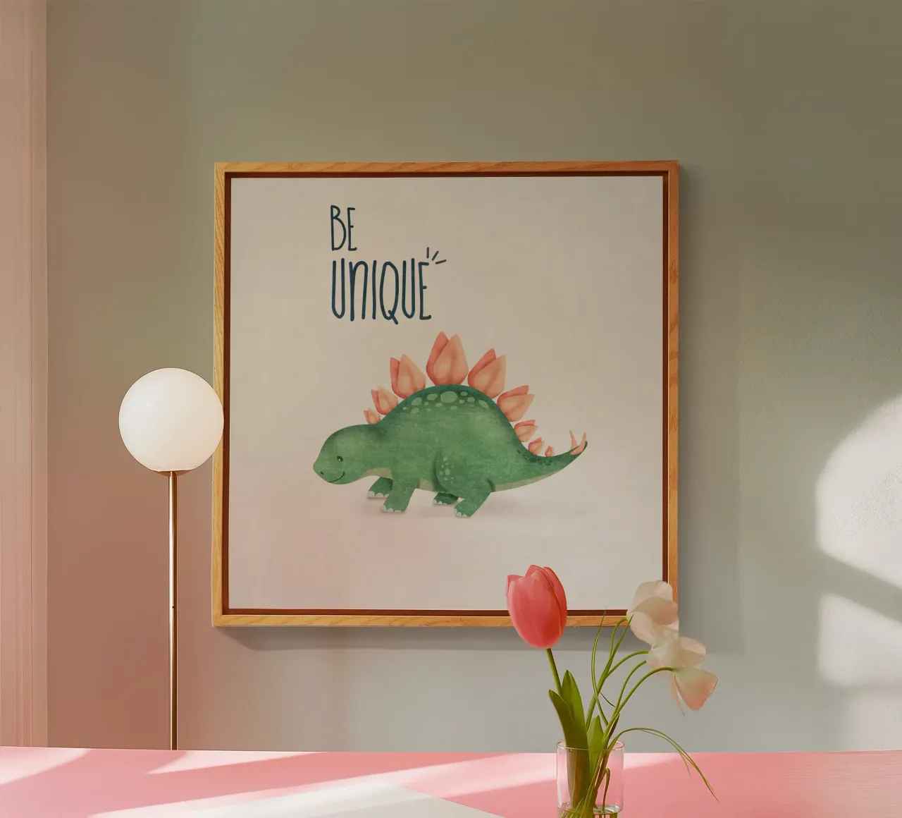 Dino Be Unique plexiglass da Emel Tunaboylu