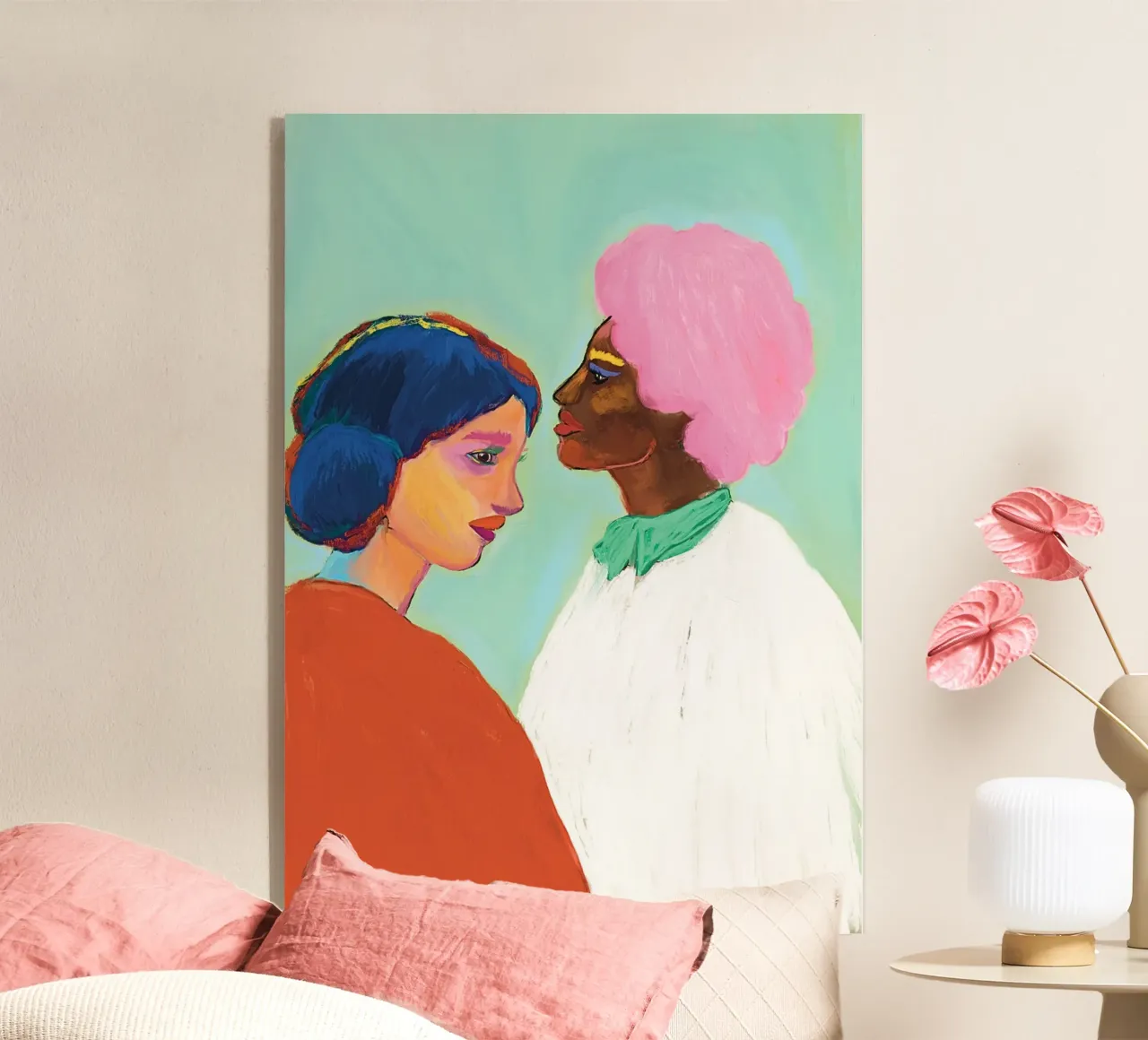 Due donne plexiglass da tainah negreiros