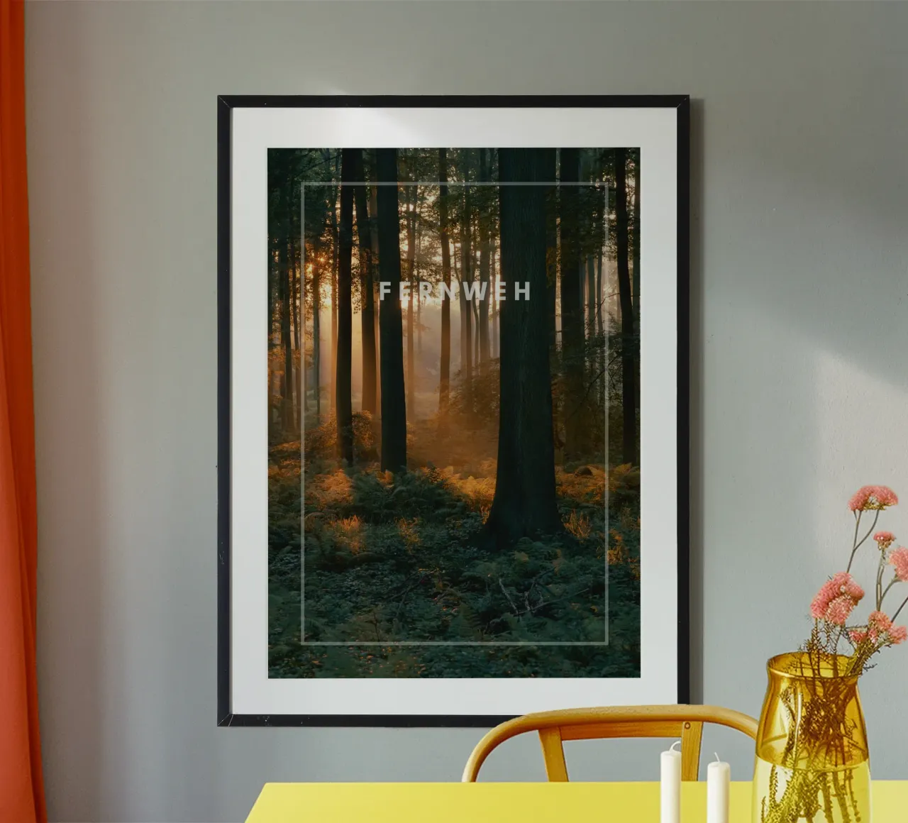 FERNWEH poster by Daily Motivation