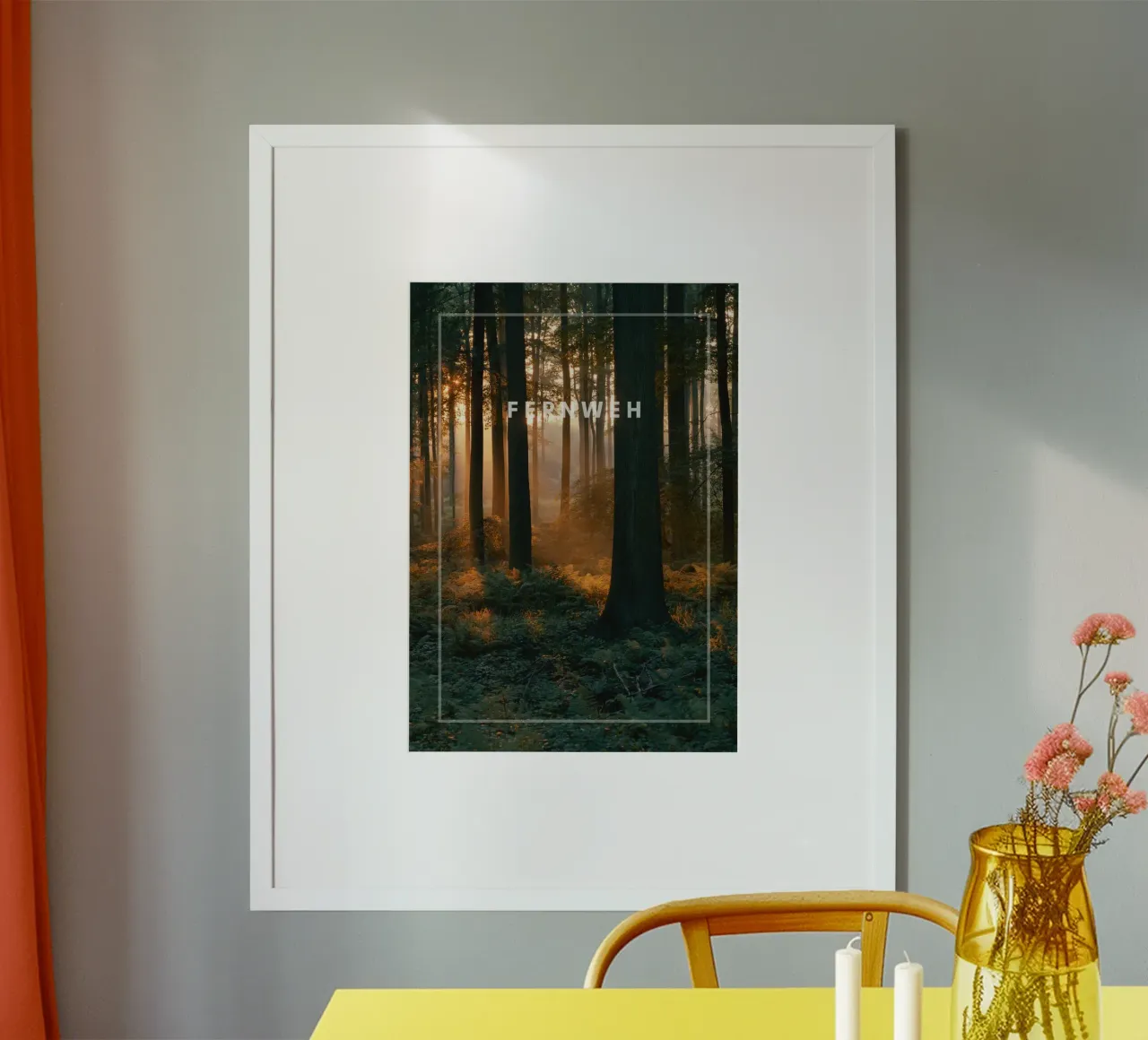 FERNWEH poster by Daily Motivation