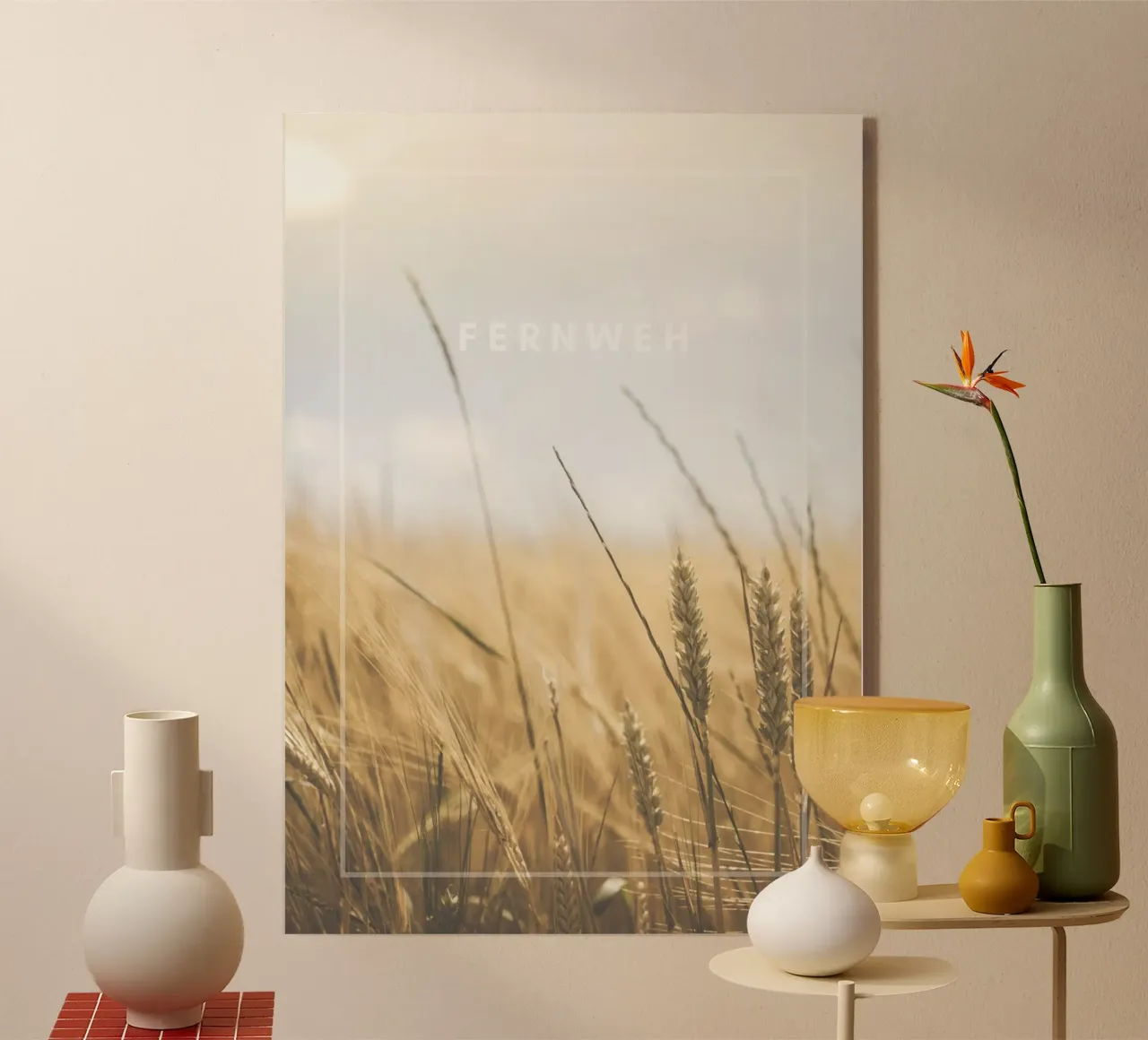 FERNWEH plexiglass da Daily Motivation