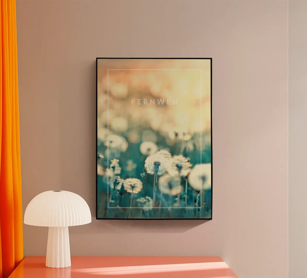 FERNWEH plexiglass da Daily Motivation