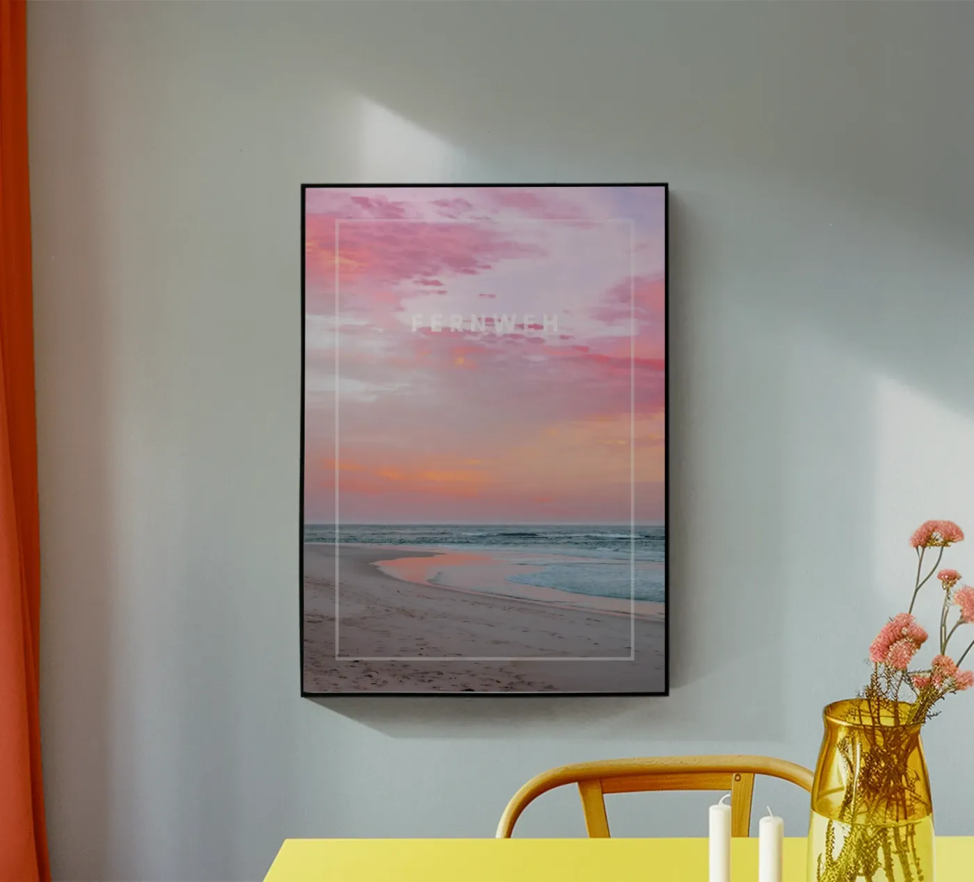 FERNWEH plexiglas de Daily Motivation