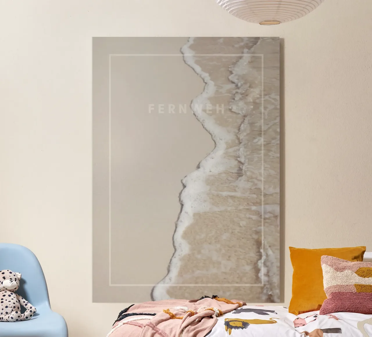 FERNWEH acrylic glass by Daily Motivation