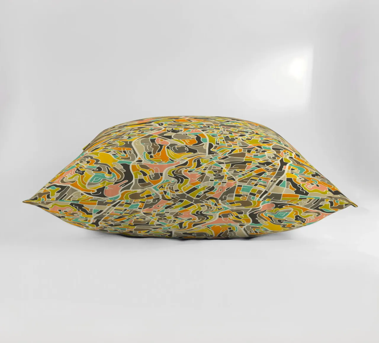 Mappa di Gerusalemme cuscino da Jazzberry Blue