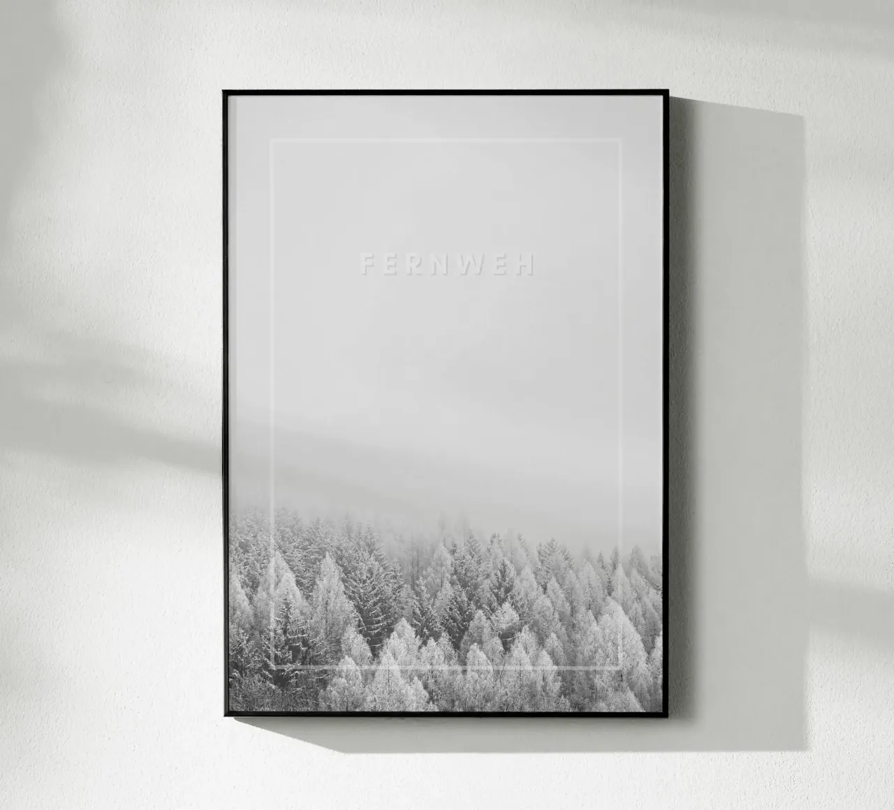 FERNWEH acryl van Daily Motivation