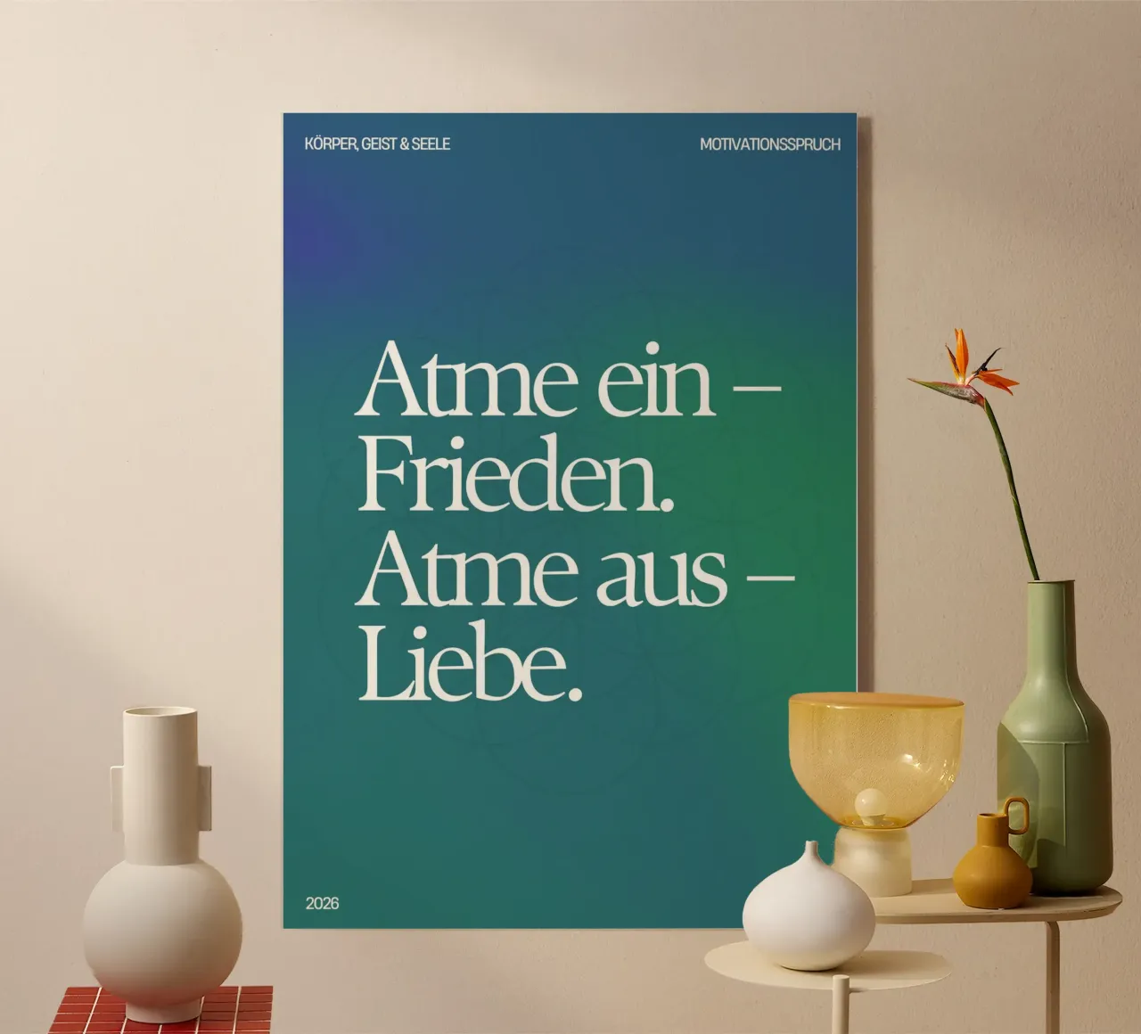 ATME plexiglass da Daily Motivation