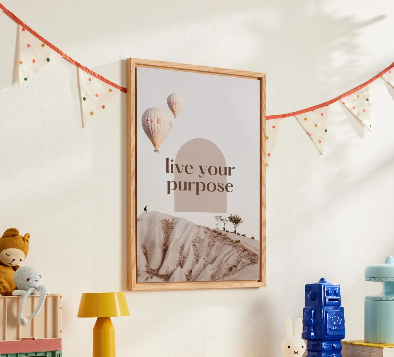 LIVE YOUR PURPOSE plexiglass da Daily Motivation