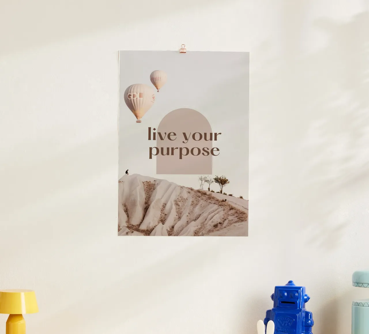 LIVE YOUR PURPOSE poster da Daily Motivation