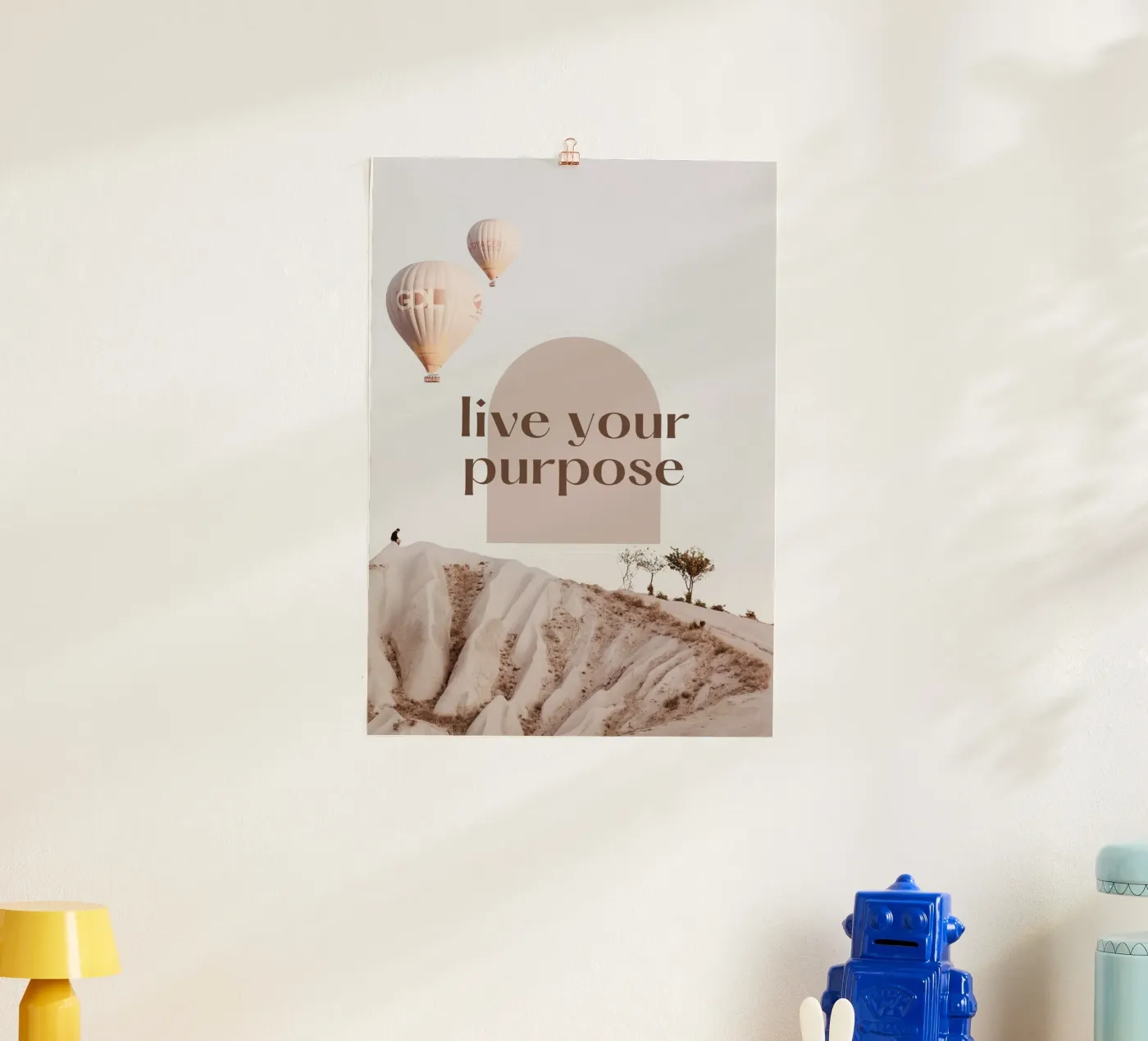 LIVE YOUR PURPOSE poster by Daily Motivation