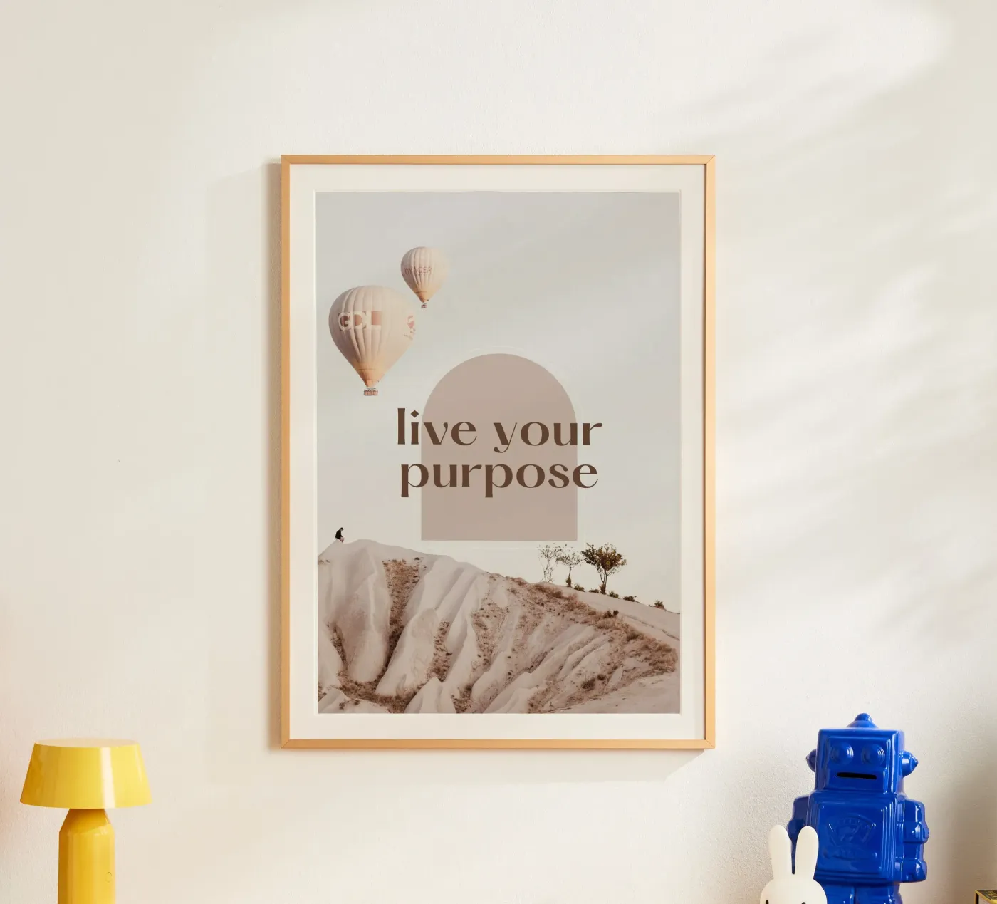 LIVE YOUR PURPOSE poster by Daily Motivation