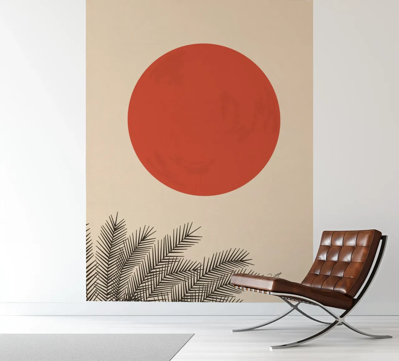 Rustige stemming fotobehang van zeriayam